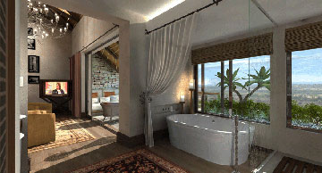 bilial lodge bathroom serengeti